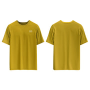 Casual T-Shirt Mockup - Solid Custom Logos & Team Colors