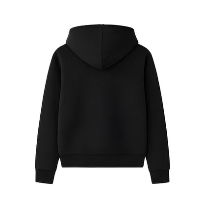 Custom Women Hoodie - Solid Design - Personalized Pullover