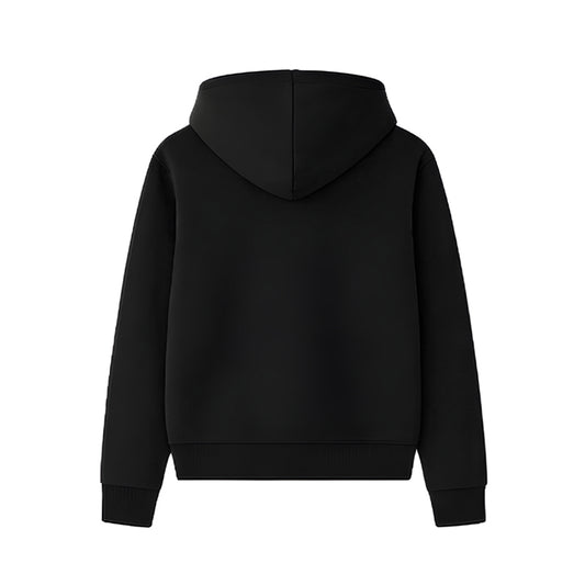 Custom Women Basic Hoodie - Solid Design Personalized Pullover