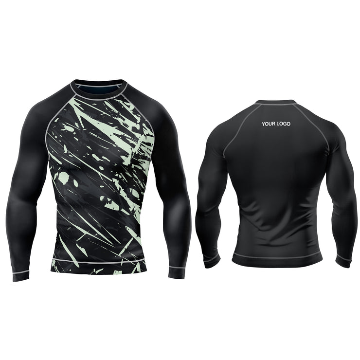Rash Guard T-Shirts – Athletics Custom Logo & Team Colors