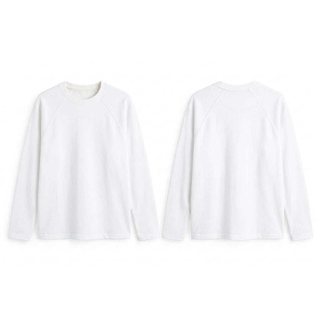 Custom Women Raglan Full Sleeves - Solid Personalized Tee