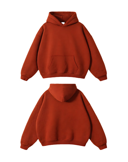 Custom Women Oversized Hoodie - Personalized Solid Pullover
