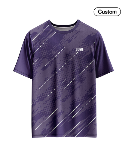 Custom Soccer T-Shirt – Abstract Pattern – Personalized Shirt