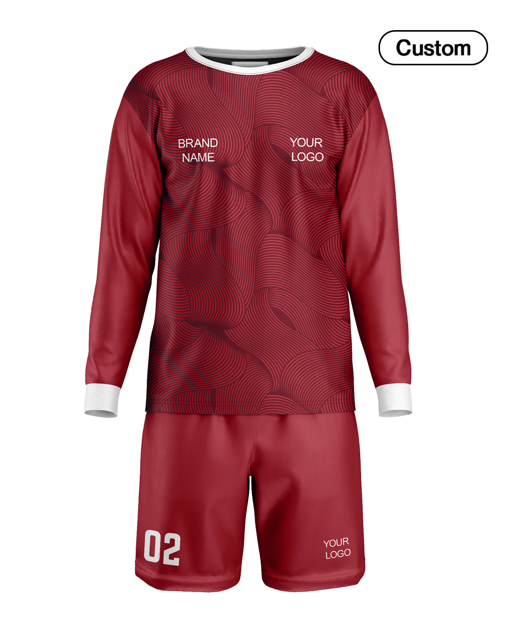 Customizable Soccer Goalkeeper Uniform