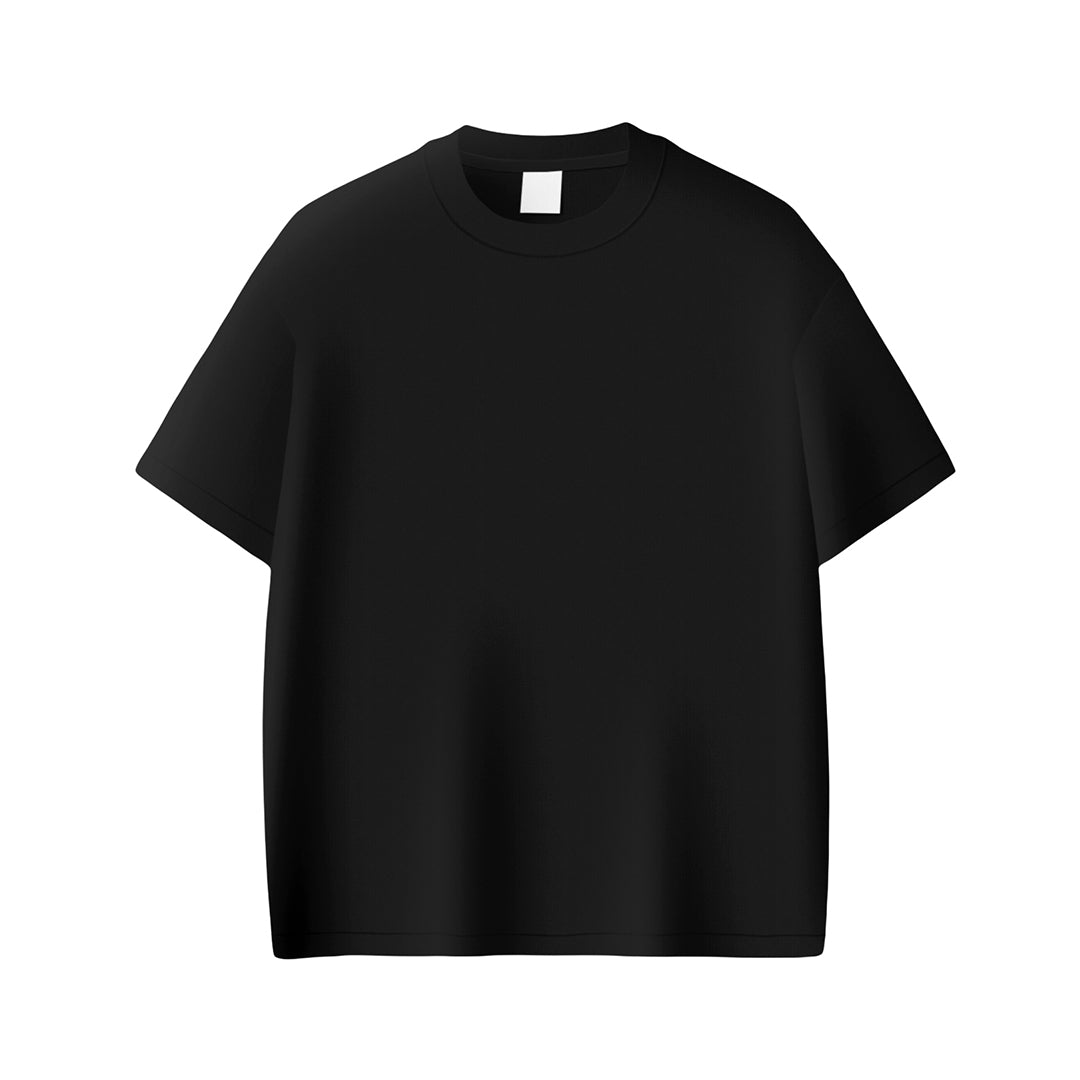 Custom Women Drop Shoulder Tee - Solid Color - Personalized Top