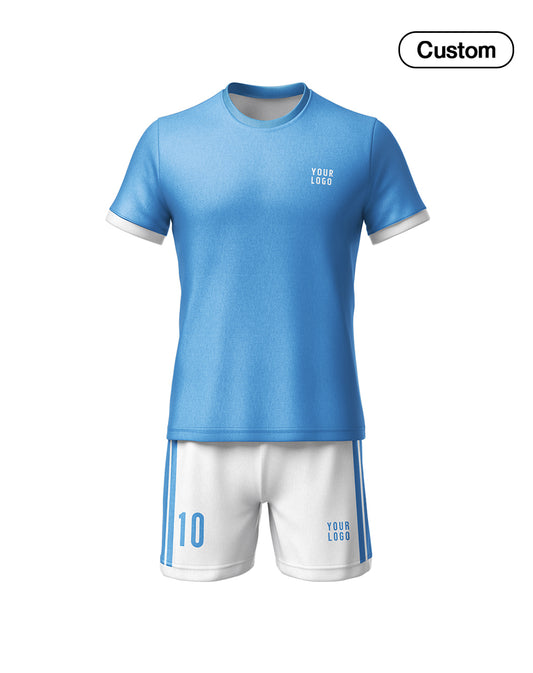 Custom Soccer Uniform – Solid Design – Personalized Kit