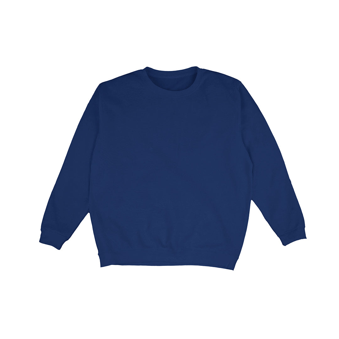 Custom Boys Sweatshirt - Solid Design Personalized Crewneck