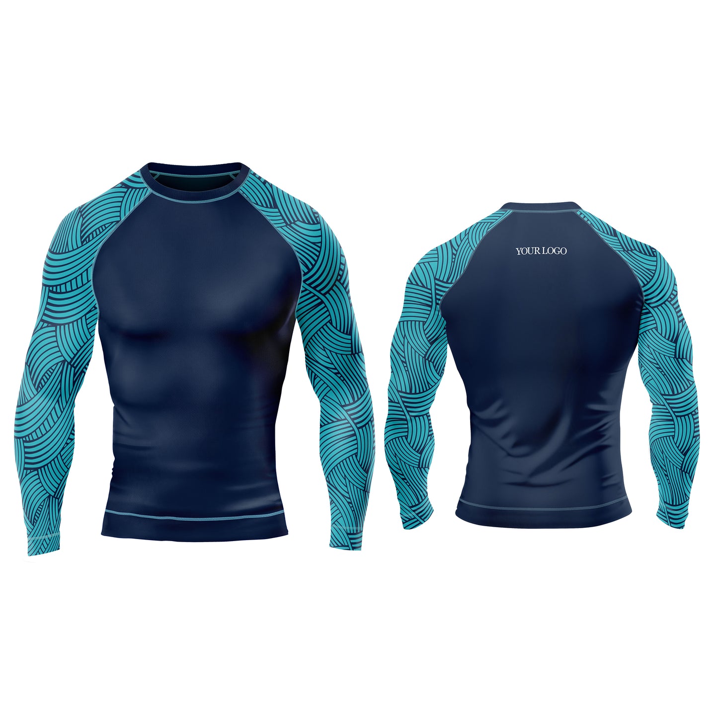 Customizable Rash Guard T-Shirt
