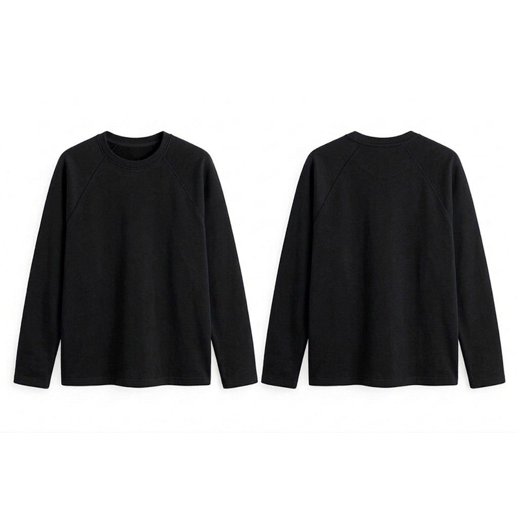 Custom Women Raglan Full Sleeves - Solid Personalized Tee