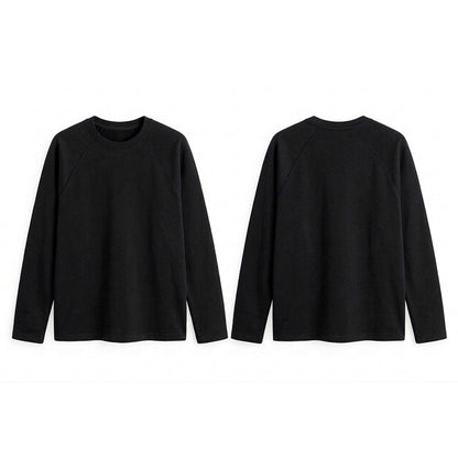 Custom Women Raglan Full Sleeves - Solid Personalized Tee