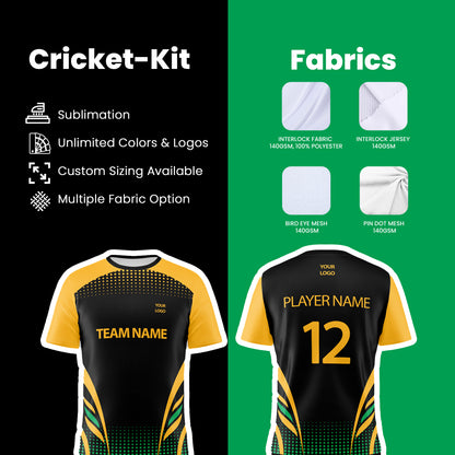 Customizable Cricket Uniform