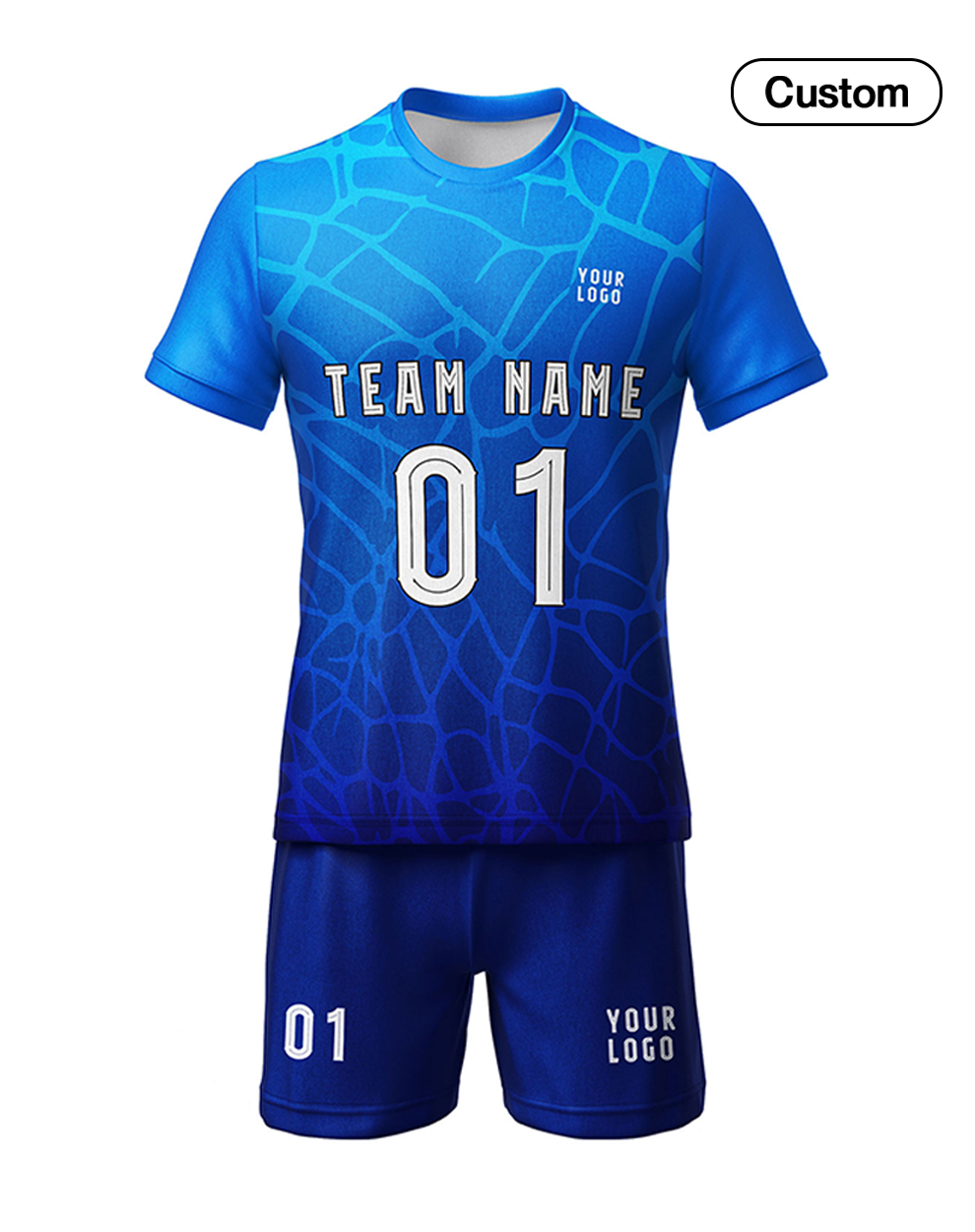 Custom Soccer Uniform - Turtle Design - Personalized Team Kit