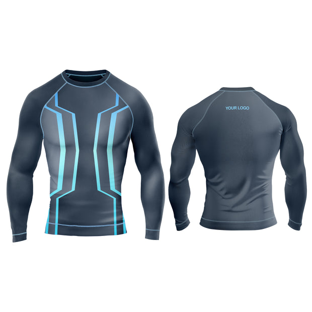 Rash Guard T-Shirts – Athletics Custom Logo & Team Colors