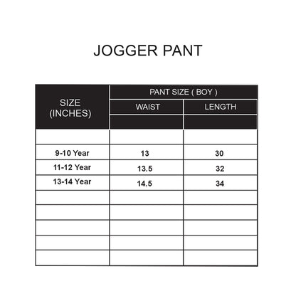 Custom Boys Jogger Pants - Solid Color - Personalized Pants
