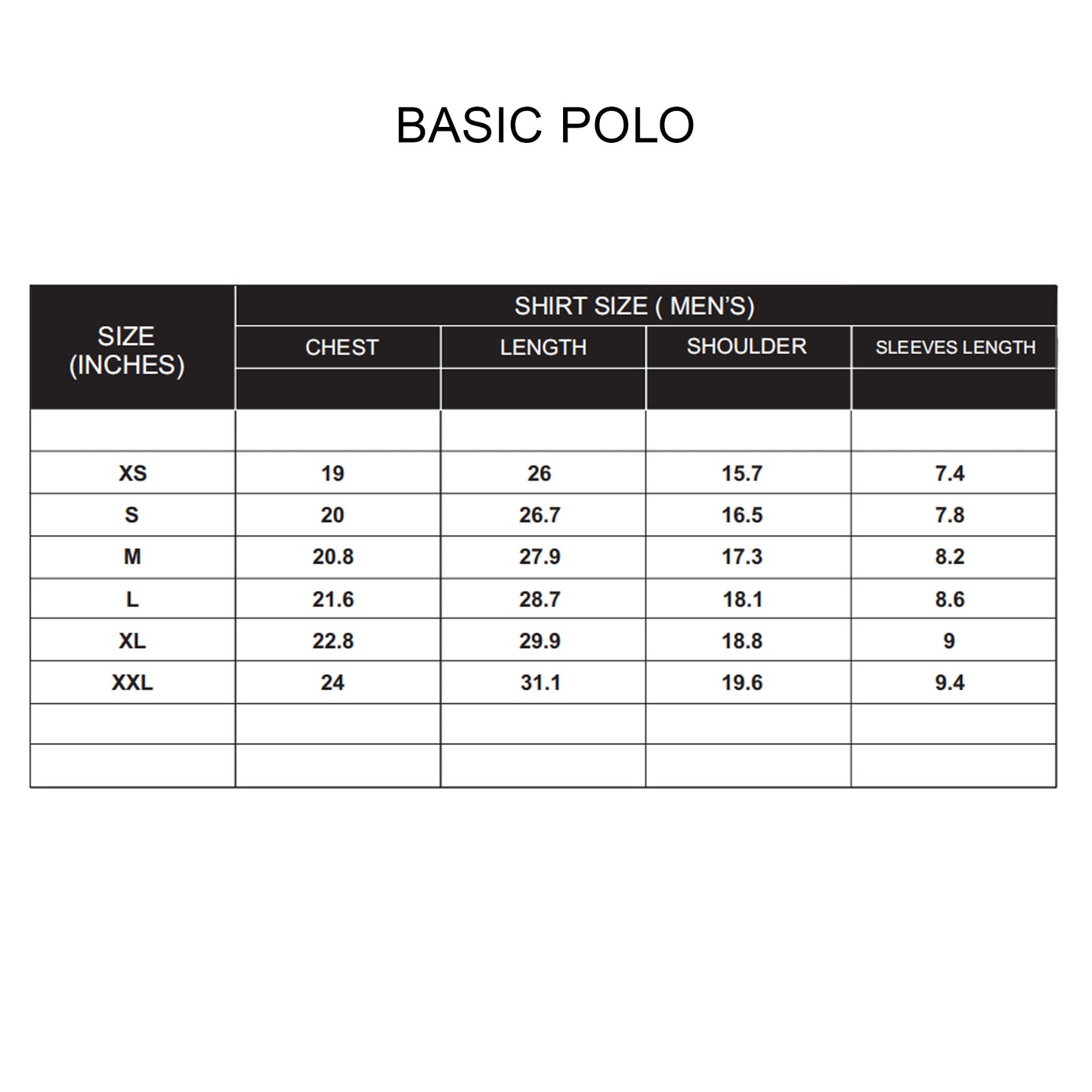 Uniform Package Polos