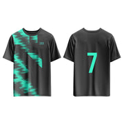 Soccer Training T-Shirts– Abstract Custom Logos & Team Colors