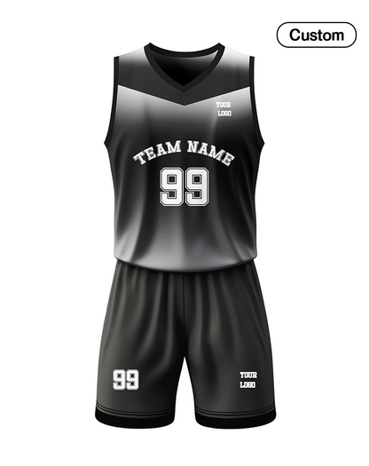Custom Basketball Uniform - Gradient Design - Personalized Uniform
