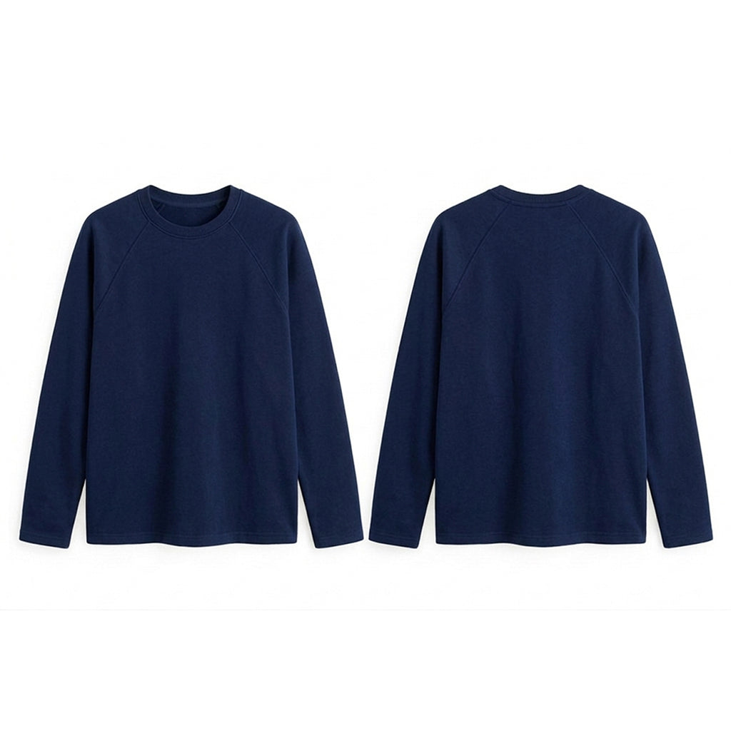 Custom Women Raglan Full Sleeves - Solid Personalized Tee
