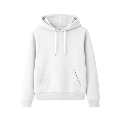 Custom Women Hoodie - Solid Design - Personalized Pullover