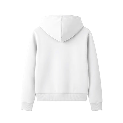 Custom Women Hoodie - Solid Design - Personalized Pullover