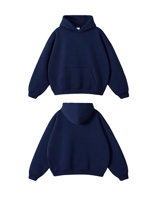 Custom Women Oversized Hoodie - Solid Design Personalized Hood
