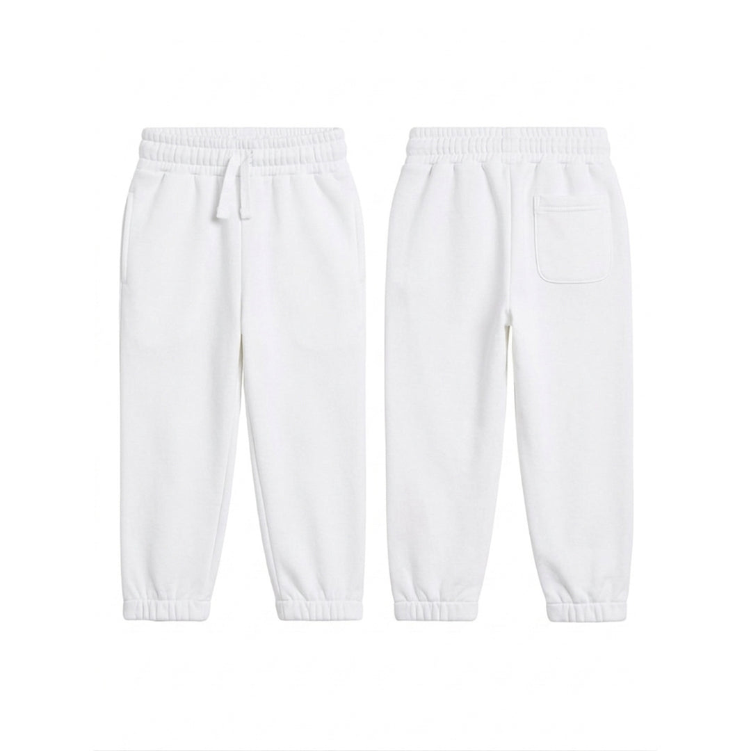 Custom Girls Jogger Pants - Solid Design Personalized Pants