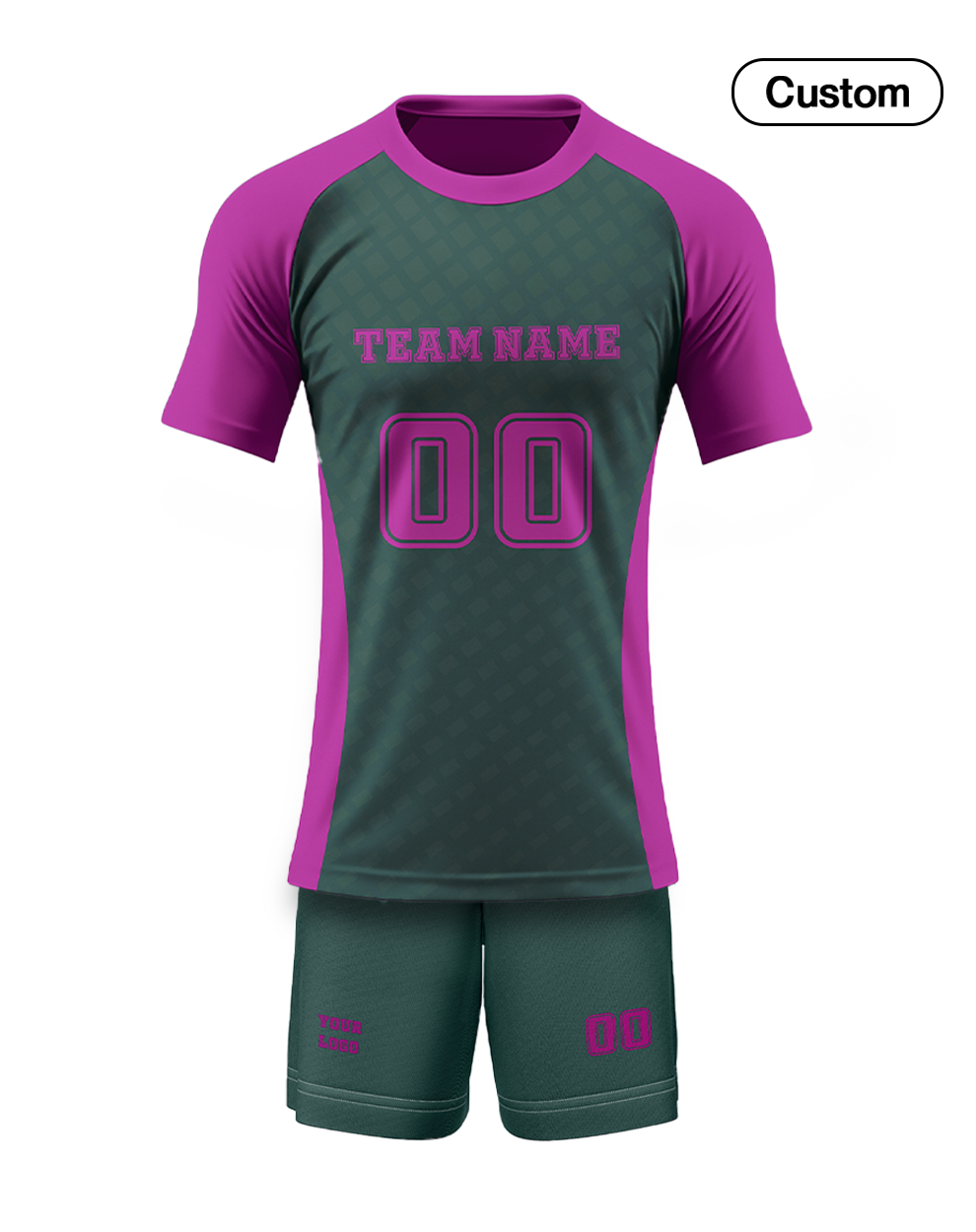 Custom Volleyball Uniform – Raglan Design – Personalized Uniform