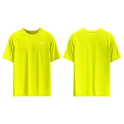 Casual T-Shirt Mockup - Solid Custom Logos & Team Colors