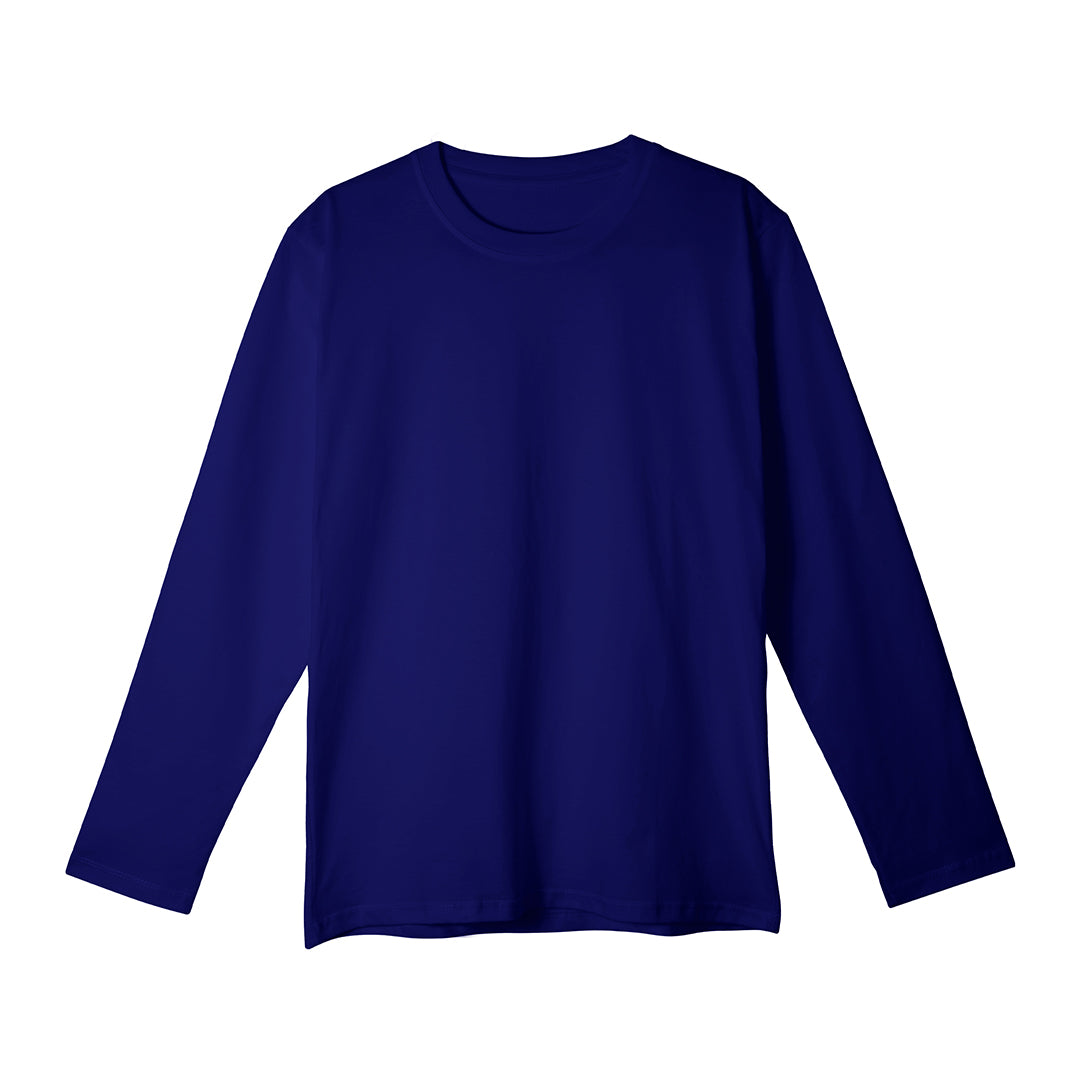 Custom Girls Full Sleeve Tee - Solid Design Personalized Top