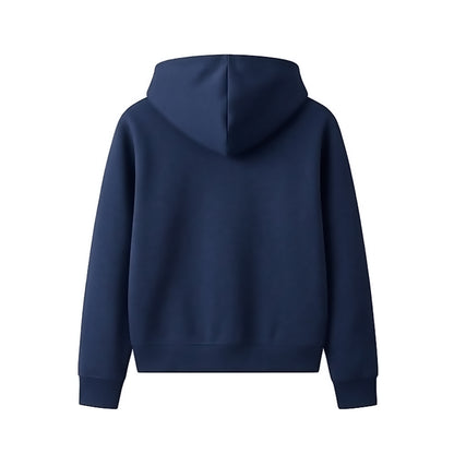 Custom Women Hoodie - Solid Design - Personalized Pullover