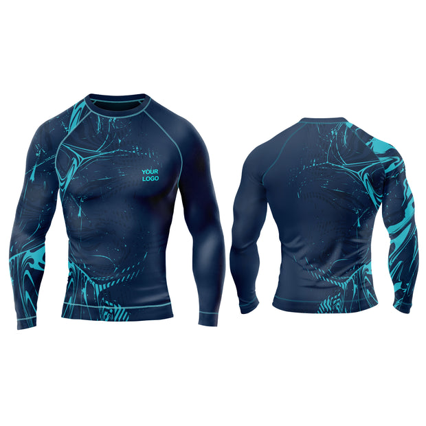 Rash Guard T-Shirts – Athletics Custom Logo & Team Colors