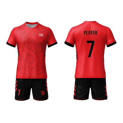 Custom Soccer Uniform - Fire Phoenix - Personalized Gamewear