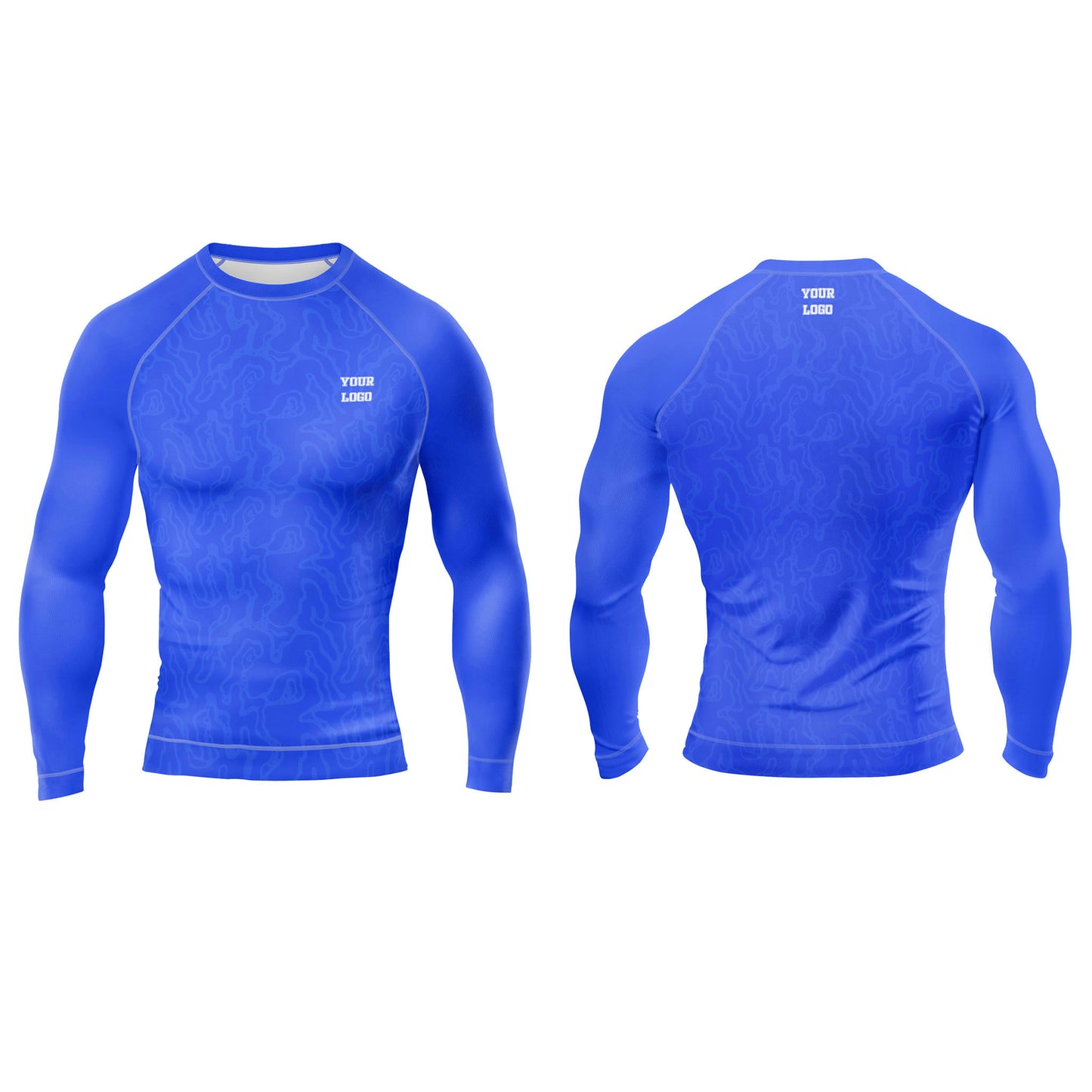 Custom Rash Guard - Solid Color Design - Personalized Wear