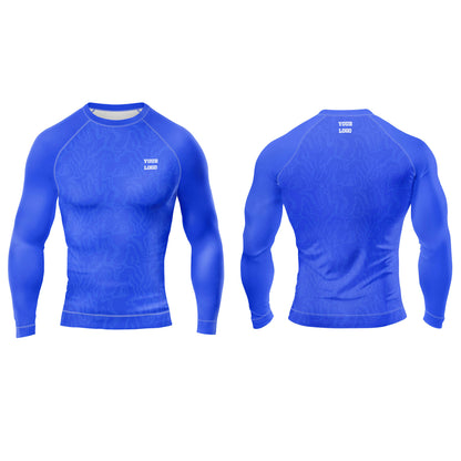 Custom Rash Guard - Solid Color Design - Personalized Wear