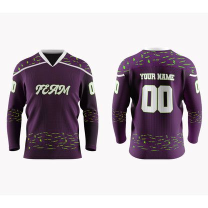 Custom Ice Hockey Jersey - Accent Design - Personalized Top