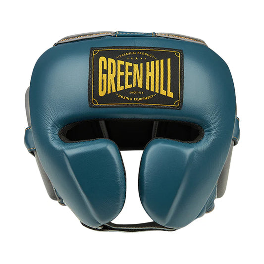 Boxing Helmet AZTEC-Blue/Grey