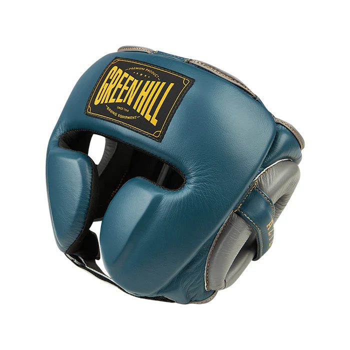 Boxing Helmet AZTEC-Blue/Grey