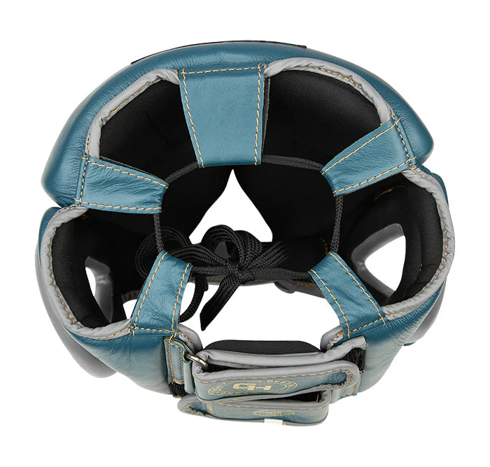 Boxing Helmet AZTEC-Blue/Grey