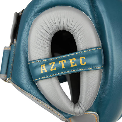 Boxing Helmet AZTEC-Blue/Grey