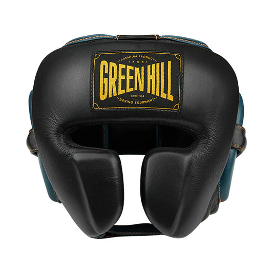 Boxing Helmet AZTEC-Black/Blue