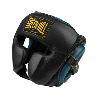 Boxing Helmet AZTEC-Black/Blue