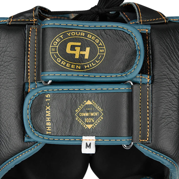 Boxing Helmet AZTEC-Black/Blue