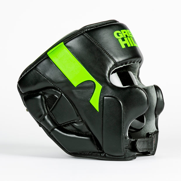 ATTACK Head Guard – Extended Coverage with Non-Slip Interior, High-Quality Faux Leather