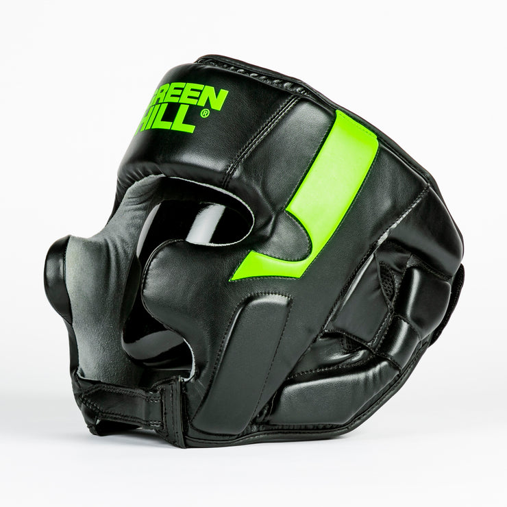 ATTACK Head Guard – Extended Coverage with Non-Slip Interior, High-Quality Faux Leather