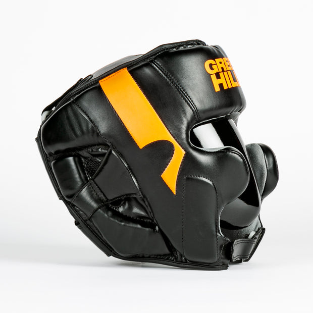 ATTACK Head Guard – Extended Coverage with Non-Slip Interior, High-Quality Faux Leather
