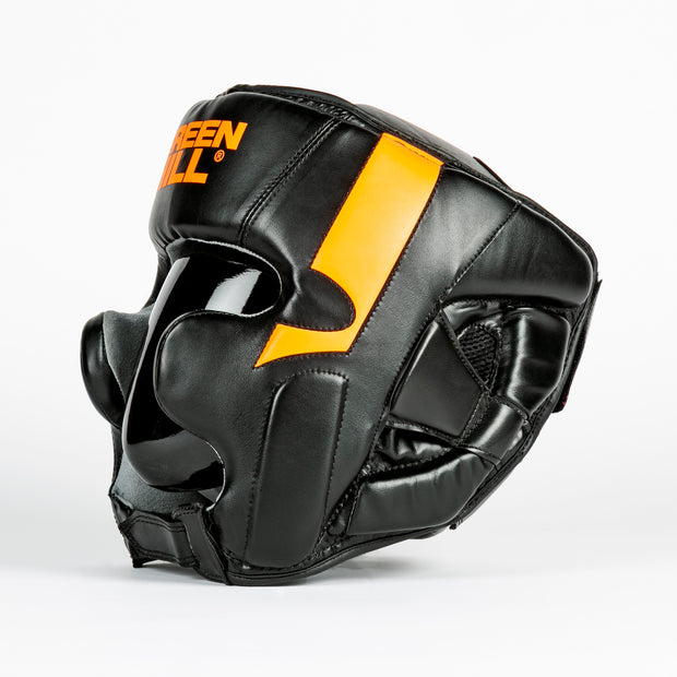 ATTACK Head Guard – Extended Coverage with Non-Slip Interior, High-Quality Faux Leather