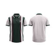 Polo Shirt Mockups – Striped Custom Logos & Team Colors