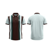 Polo Shirt Mockups – Custom Chocolate/Grey