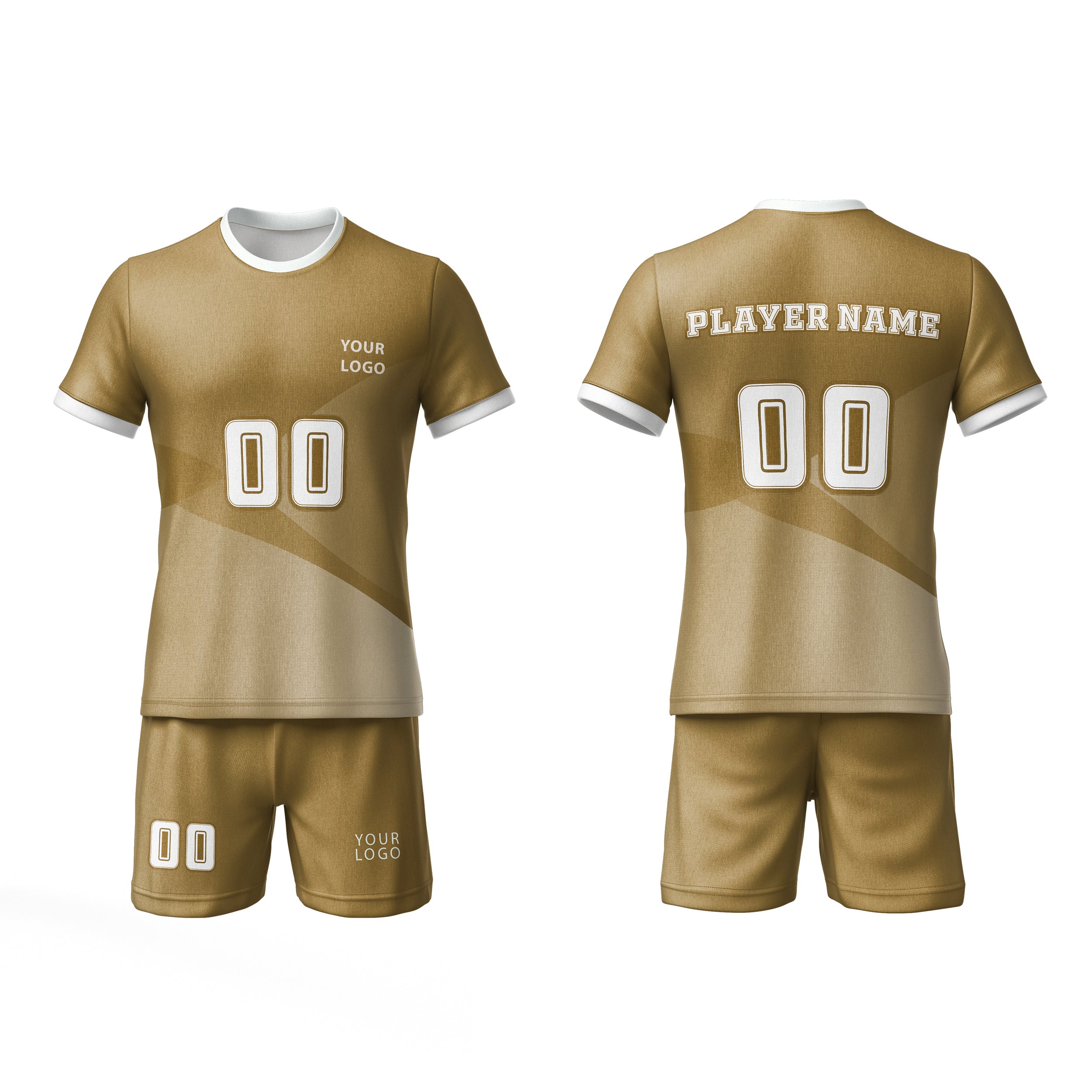 Soccer Uniforms – Gradients Custom Brown