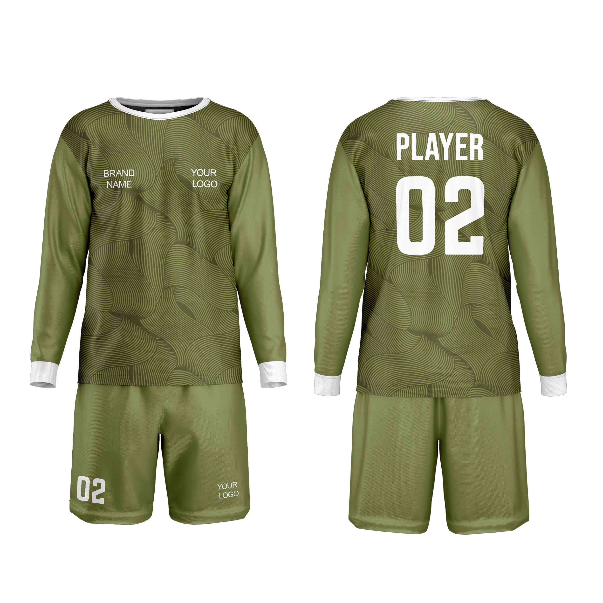 Soccer Goalkeeper Uniforms – Custom Olive Green